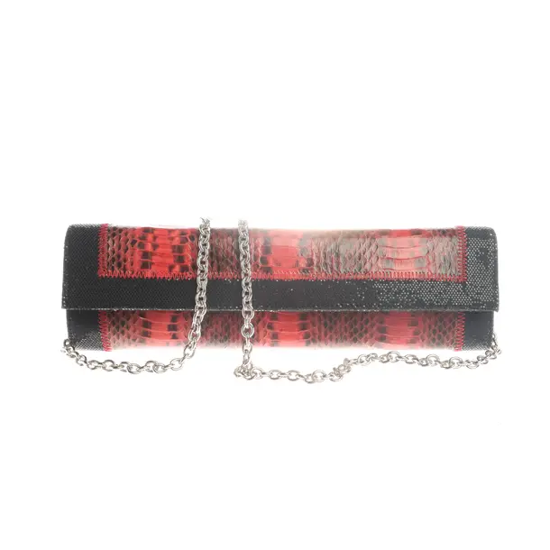 Abendtasche in Rot, Leder, Talbot Runhof