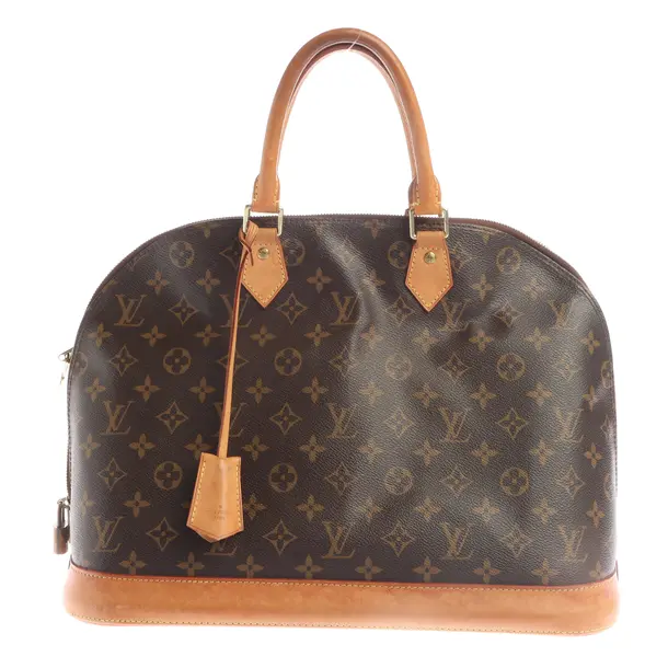 Handbag in Brown, Canvas, Louis Vuitton