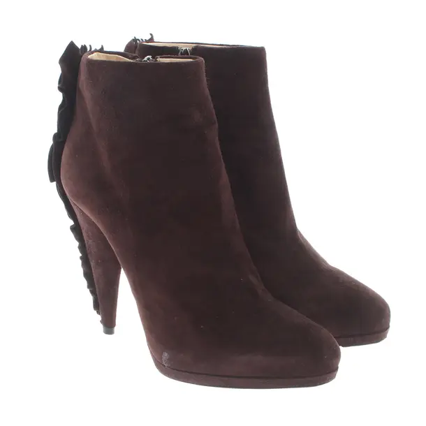 Stiefeletten in Braun, , Prada