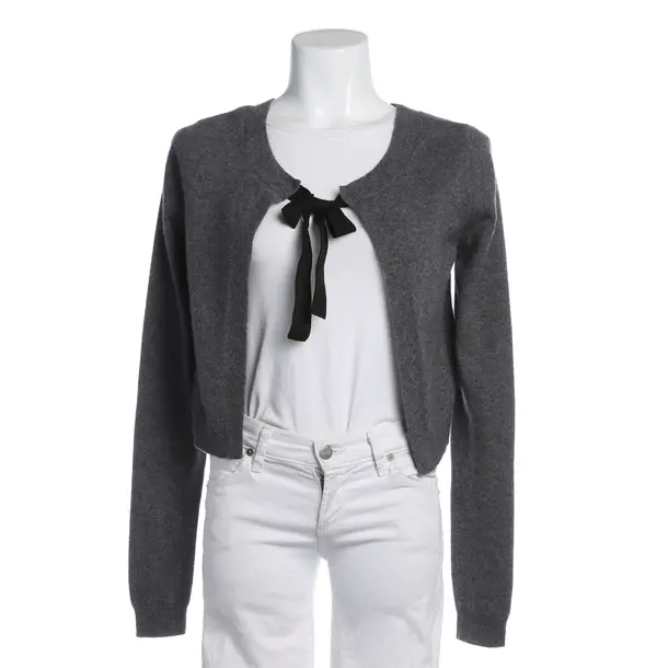 Cardigan in Gray, Cashmere, Dorothee Schumacher