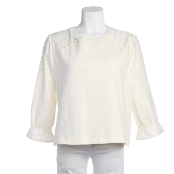 Sweatshirt in White, Cotton, Ba&sh
