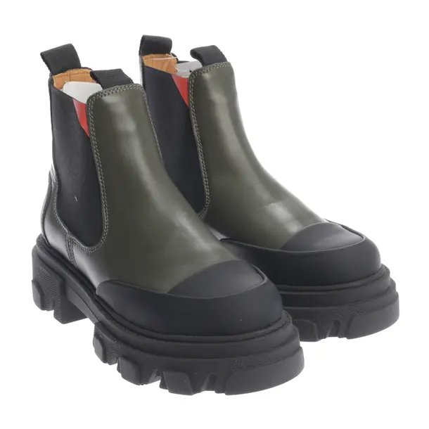 Chelsea Boots in Grün, , Ganni