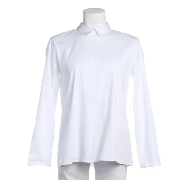 Blouse in White, Cotton, Soluzione