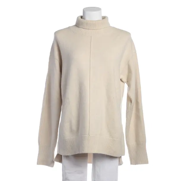 Wool Jumper in White, Wool, Joseph