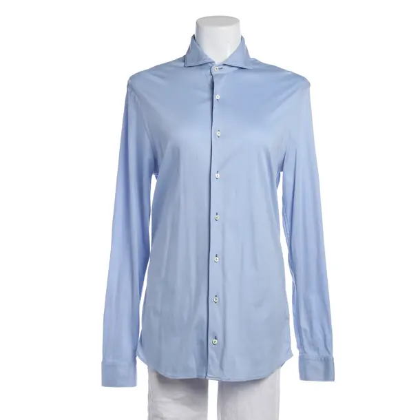 Camicetta, in Azzurro, Cotone, Van Laack