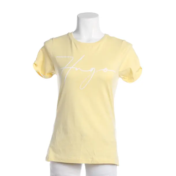 Shirt, in Pastellgelb, Baumwolle, Hugo Boss Red Label