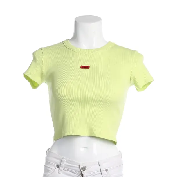 Shirt, in Neon Grün, Baumwolle, Hugo Boss Red Label