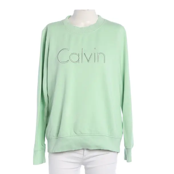 Sweatshirt, in Mint Green, Cotton, Calvin Klein