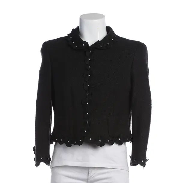 Blazer in Black, Cotton, Maison Common