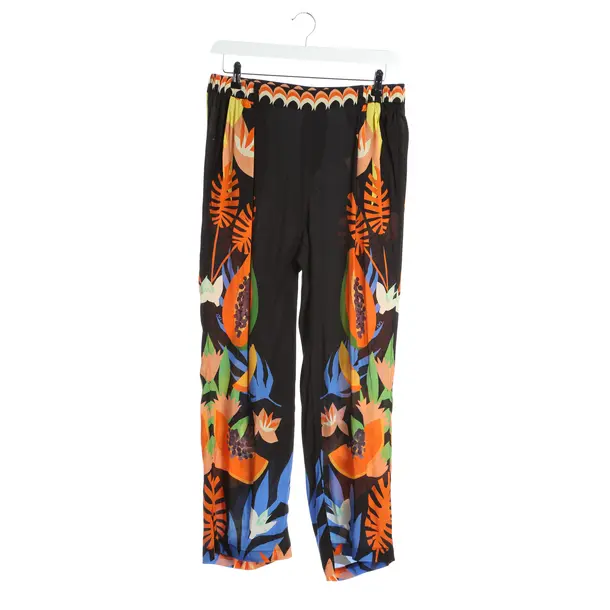Pants, in Multicolored, Viscose, IVI collection
