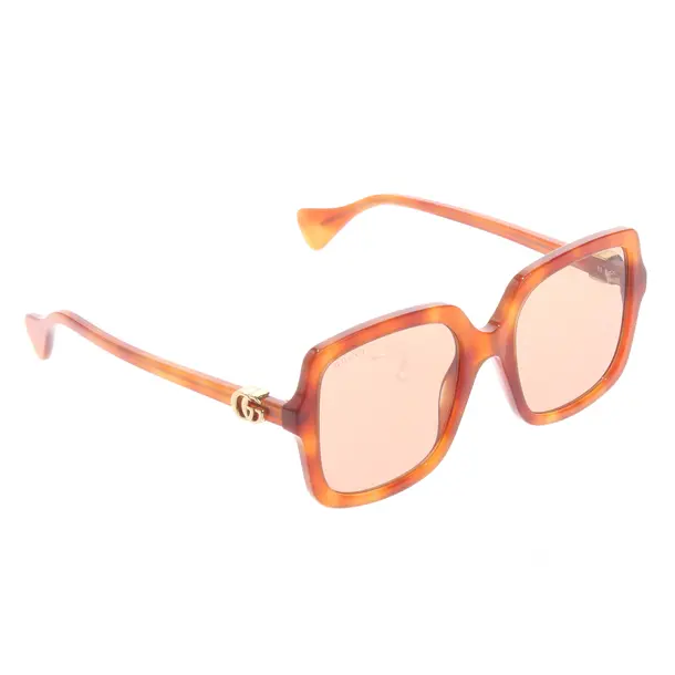 Sonnenbrille in Braun, Kunststoff, Gucci