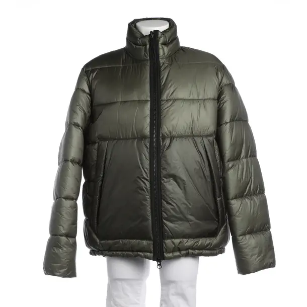 Mid-Season Jacket in Green, Polyimide, Drykorn