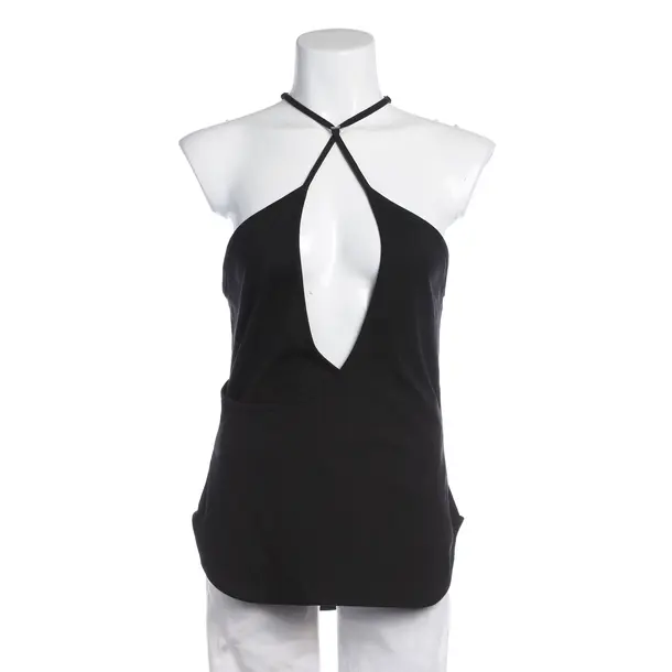 Top in Schwarz, Baumwolle, The Attico