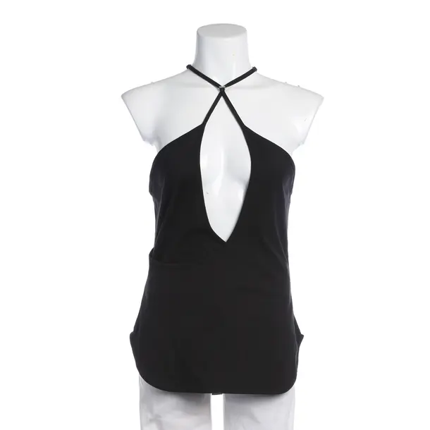 Top in Schwarz, Baumwolle, The Attico