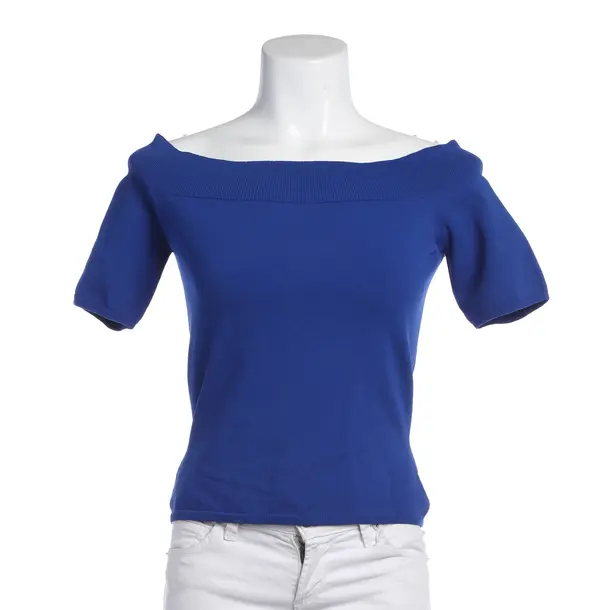 Shirt in Blue, Viscose, Alexander McQueen