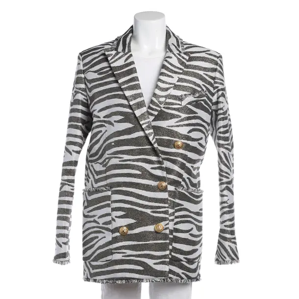 Blazer in White, Viscose, Balmain