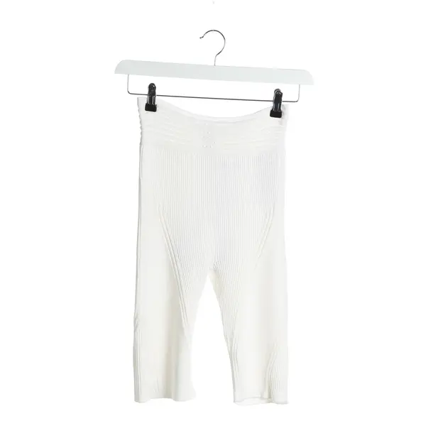 Bermuda Shorts in White, Viscose, Balmain