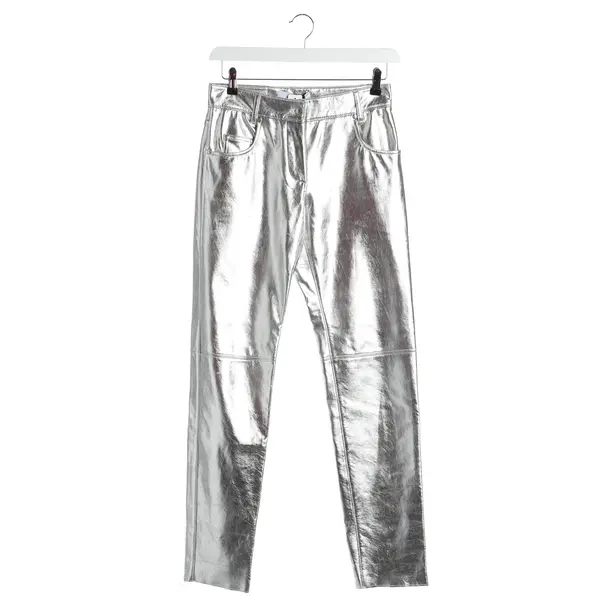 Hose in Metallic, Viskose, MSGM