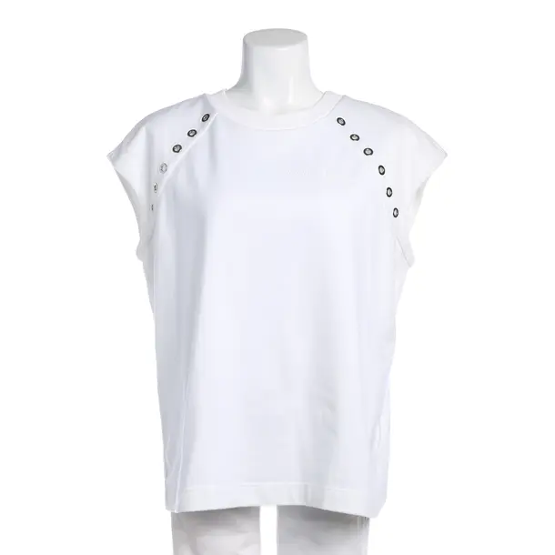 Shirt in Weiß, Baumwolle, Alexander McQueen