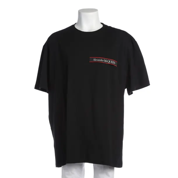 T-Shirt in Black, Cotton, Alexander McQueen