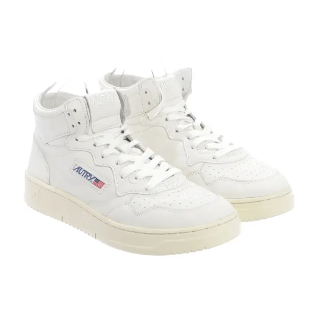 High-Top Sneakers in White, , Autry