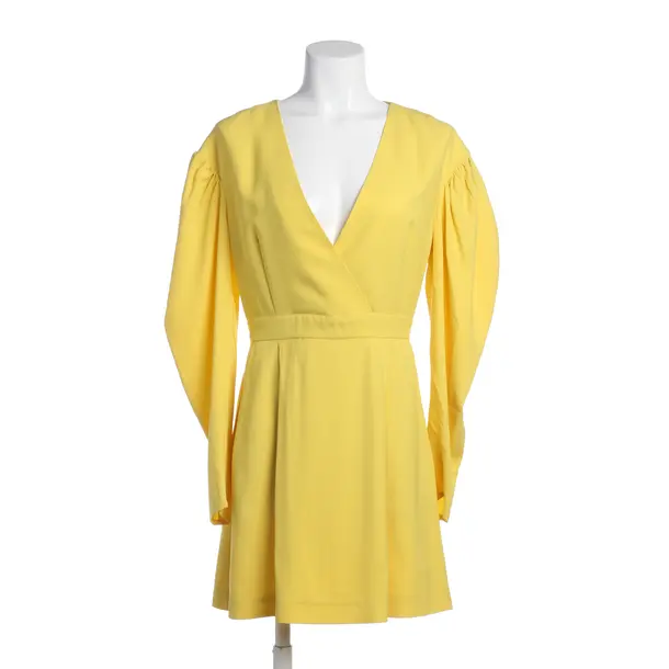 Cocktail Dress in Yellow, Acetate, MSGM