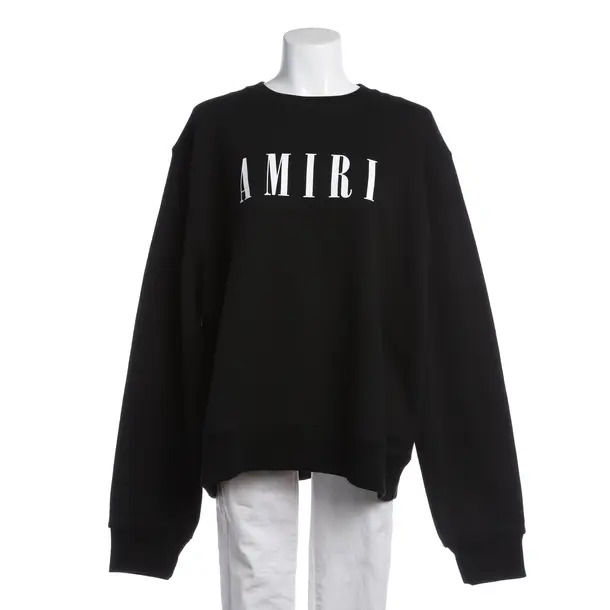 Sweatshirt in Schwarz, Baumwolle, Amiri
