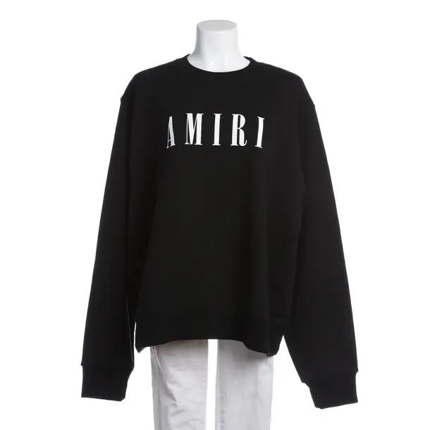 Sweatshirt in Black, Cotton, Amiri