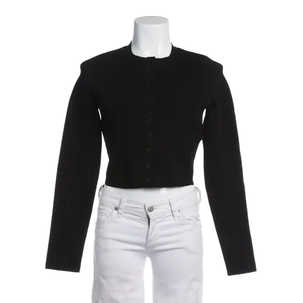 Cardigan in Black, Viscose, Victoria Beckham