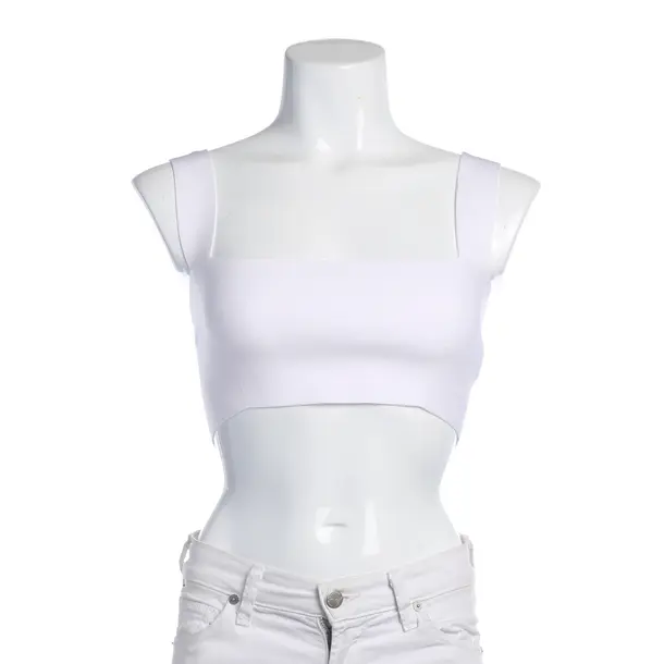 Top in White, Viscose, Victoria Beckham