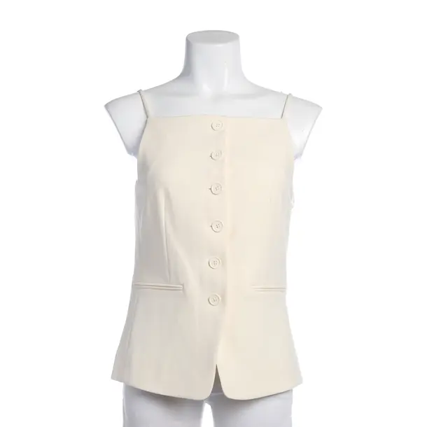 Top in White, Polyester, Staud