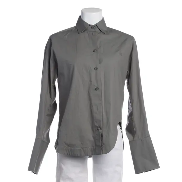 Blouse in Gray, Cotton, The Attico