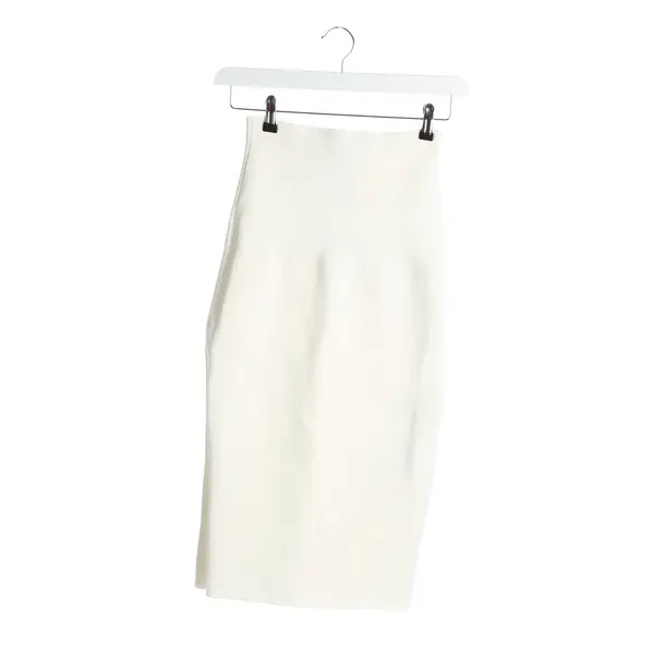 Skirt in White, Viscose, Victoria Beckham