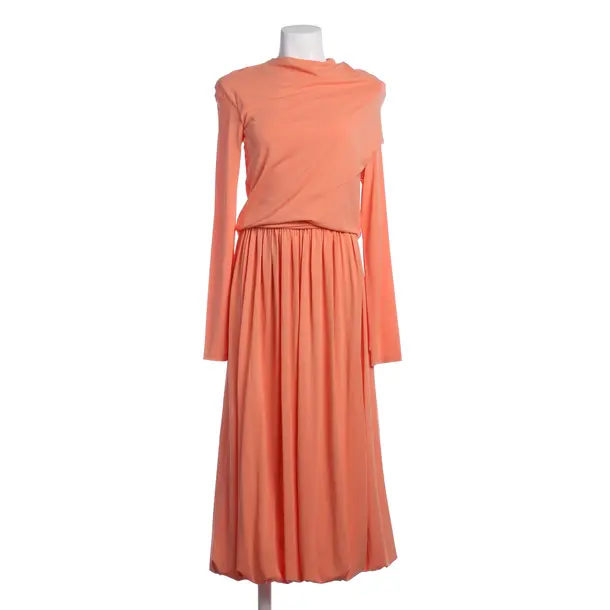 Cocktailkleid in Orange, Acetat, Jil Sander