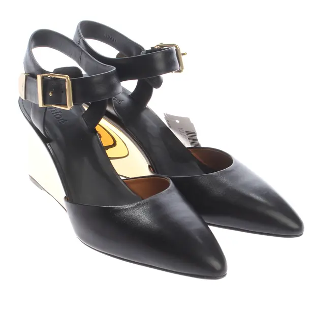 Wedges in Black, , Chloé