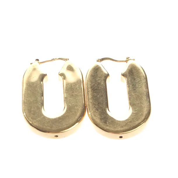 Earrings in Metallic, Metal (metallic, metallized), Jil Sander