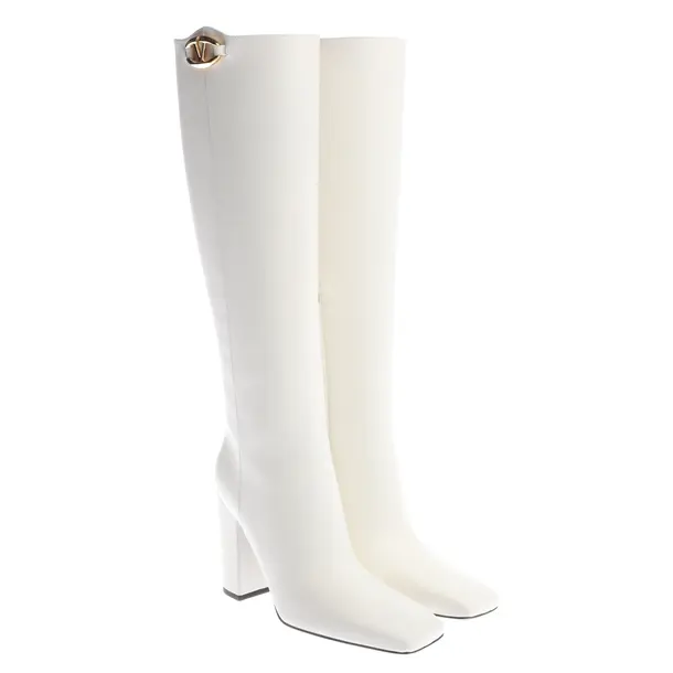 Stiefel in Weiß, , Valentino