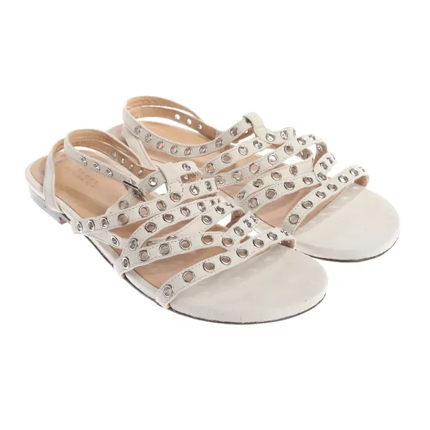 Riemchensandalen in Grau, , Isabel Marant