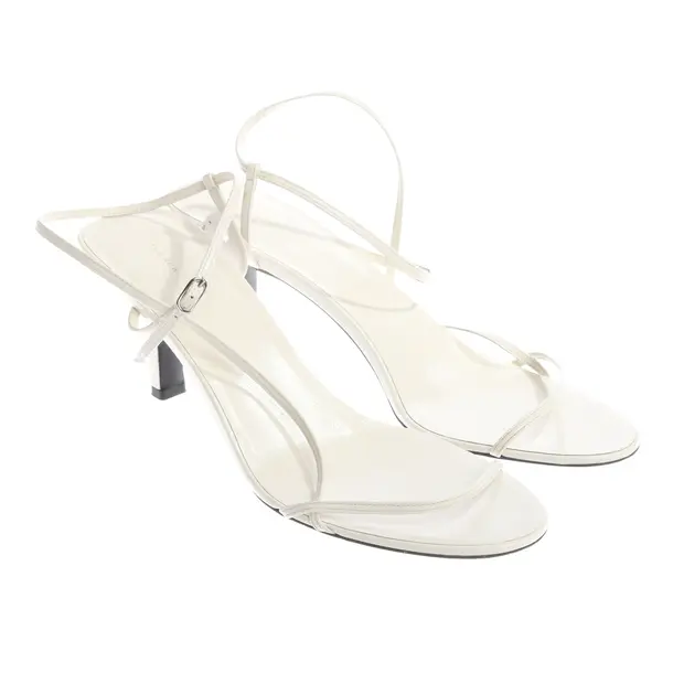 Heeled Sandals in White, , The Row
