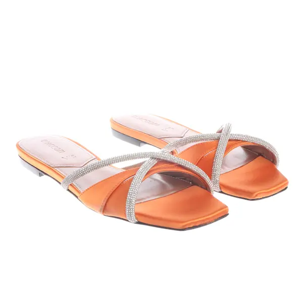 Sandals, in Dark Orange, D'Accori