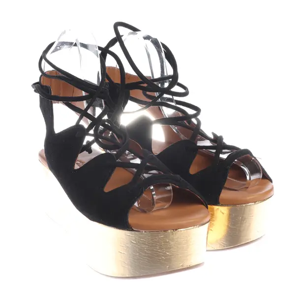 Plateausandalen, in Schwarz, See by Chloé