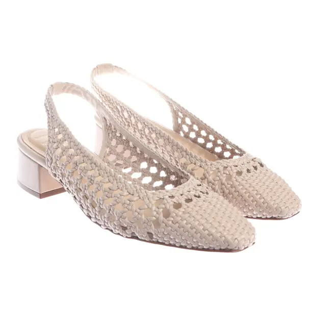 Slingbacks, in Hellbraun, Souliers Martinez