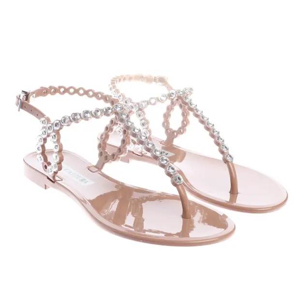 Strappy Sandals, in Light Brown, Aquazzura