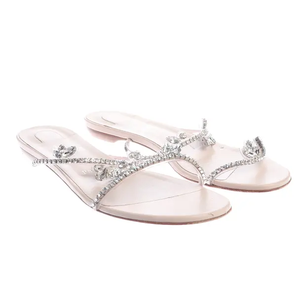 Sandali, in argento, Christian Louboutin