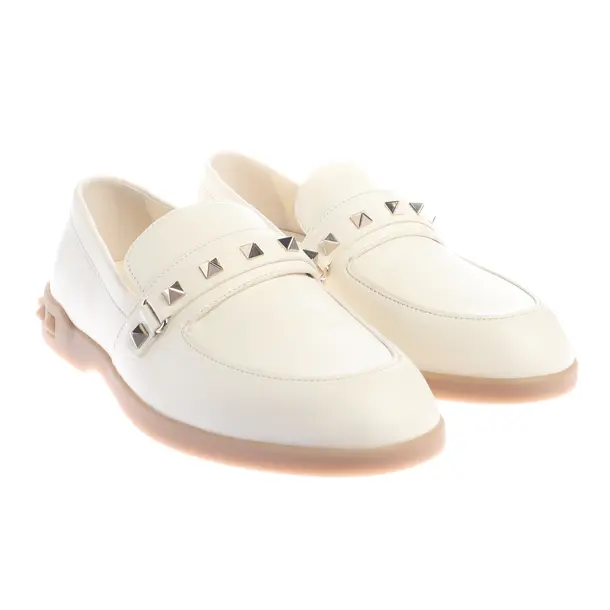 Loafers, in Beige, Valentino