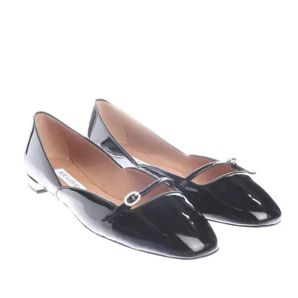 Ballet Flats, in Black, Aquazzura