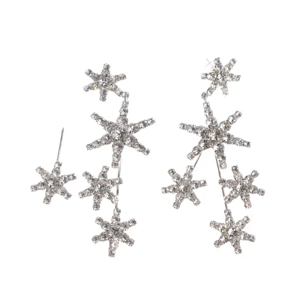 Earrings in Metallic, Metal (metallic, metallized), Jennifer Behr