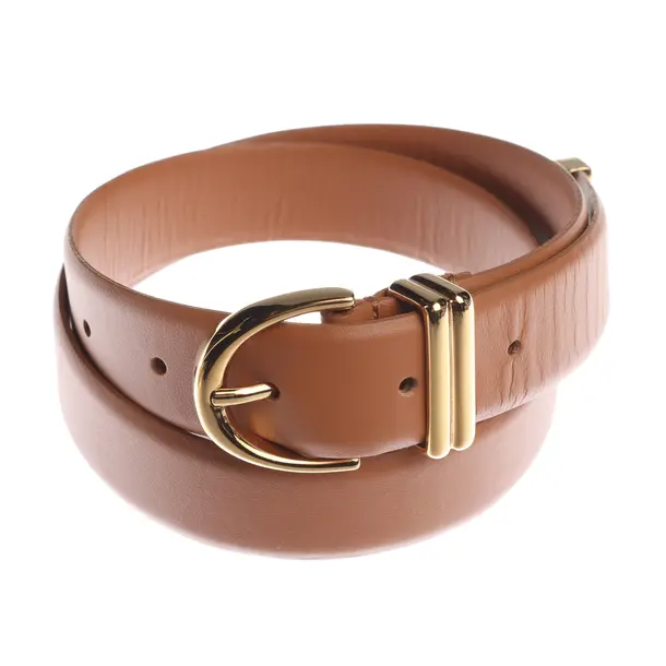 Belt in Brown, Leather, Khaite
