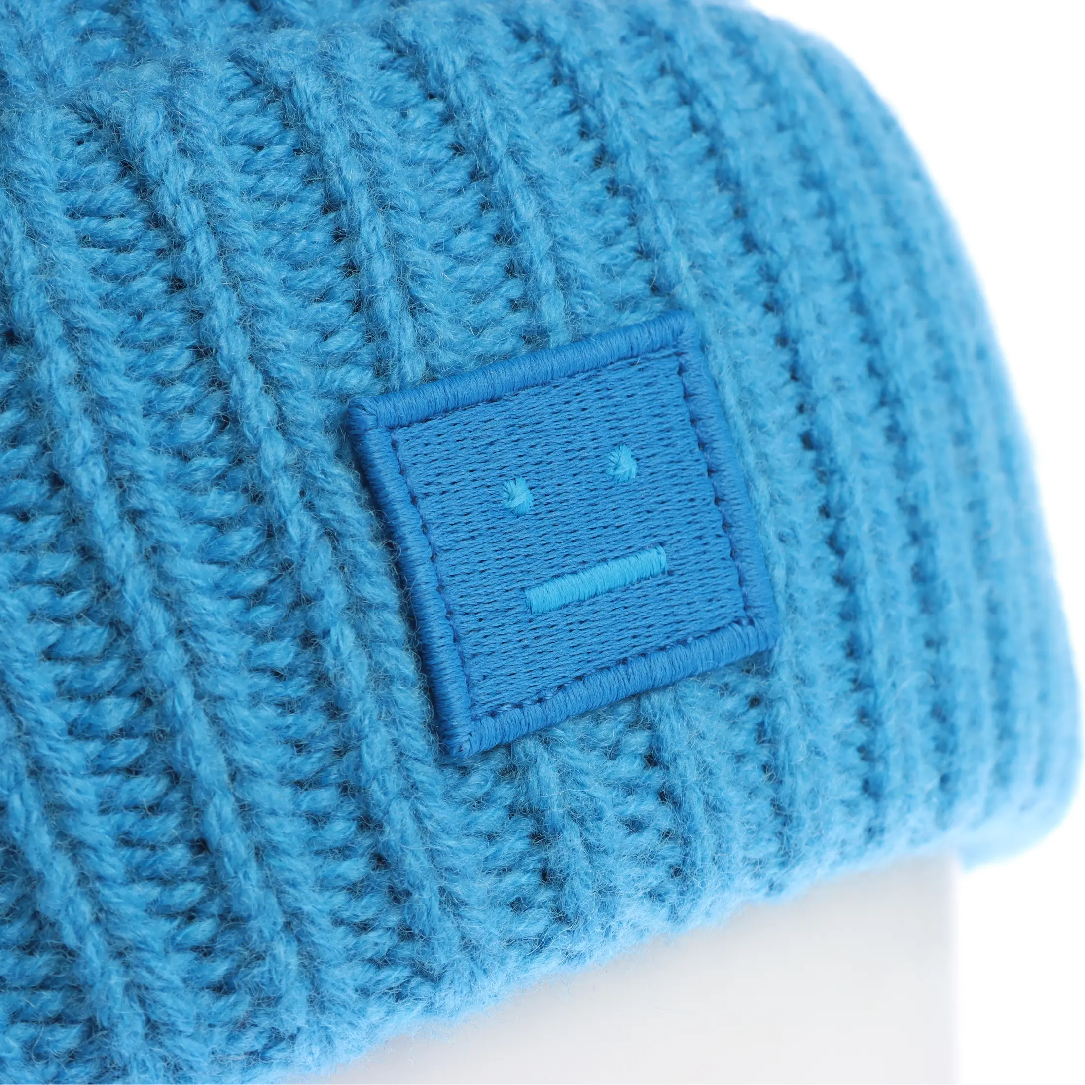 Acne Studios Beanie Size One Size in Blue