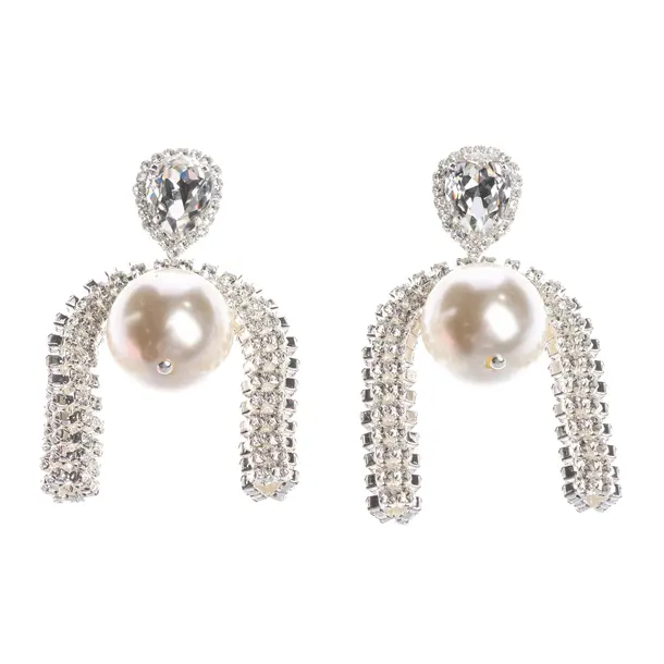 Orecchini, in argento, Metallo (metallico, metallizzato), Magda Butrym